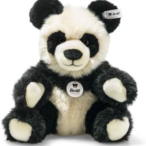 STEIFF Manschli Panda  EAN 060021 24cm Black White gift Plush soft toy New