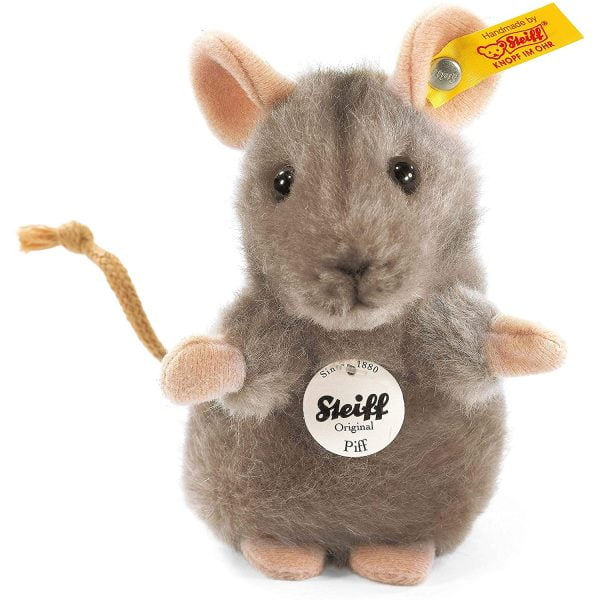 Steiff 10cm Piff Mouse (grey)