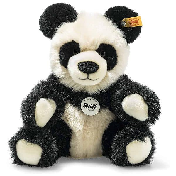 Steiff 60021 Manschli Panda – 24 Cm – Cuddly & Soft – Washable – Blackwhite (060021)
