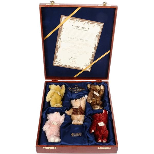 Steiff British Collectors Uk Baby Bear Set