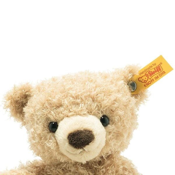 Steiff Teddies For Tomorrow Max Teddy Bear 23 Cm Toy For Children Soft And Cuddly Washable Beige (023002) Face