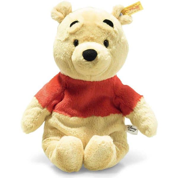 Steiff Winnie The Pooh Soft Cuddly Friends Disney Originals Pooh 29 Cm Cuddly Toy For Children Soft & Cuddly Washable Blonde (024528)