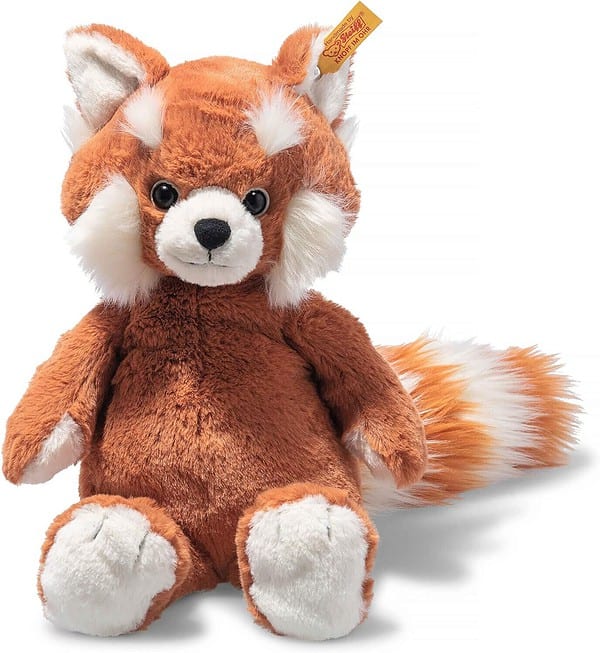 Steiff 075537 Benji red panda 28cm reddish brown