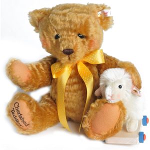 Steiff Cherished Teddies Chelsea Teddy Bear W Lamb North American Exclusive Le 5000 Ean 665912