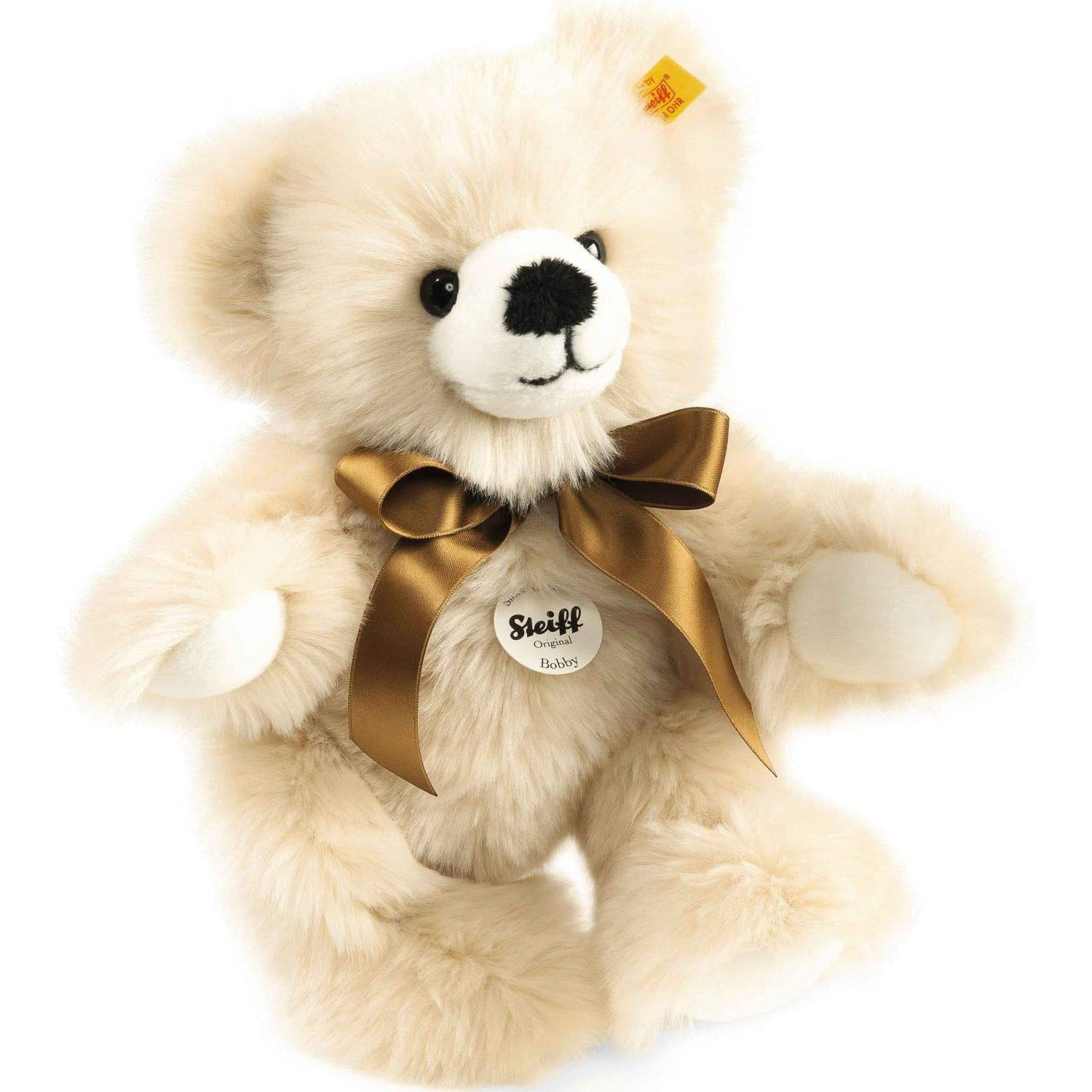 Steiff 30cm Bobby Dangling Teddy Bear -Cream - 013461