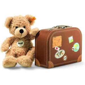 Steiff Fynn Teddy Bear in Suitcase (28cm)