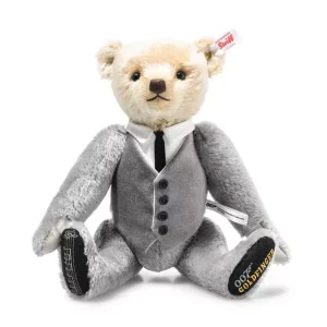 Steiff James Bond Goldfinger Musical Bear 30cm Ltd Edition