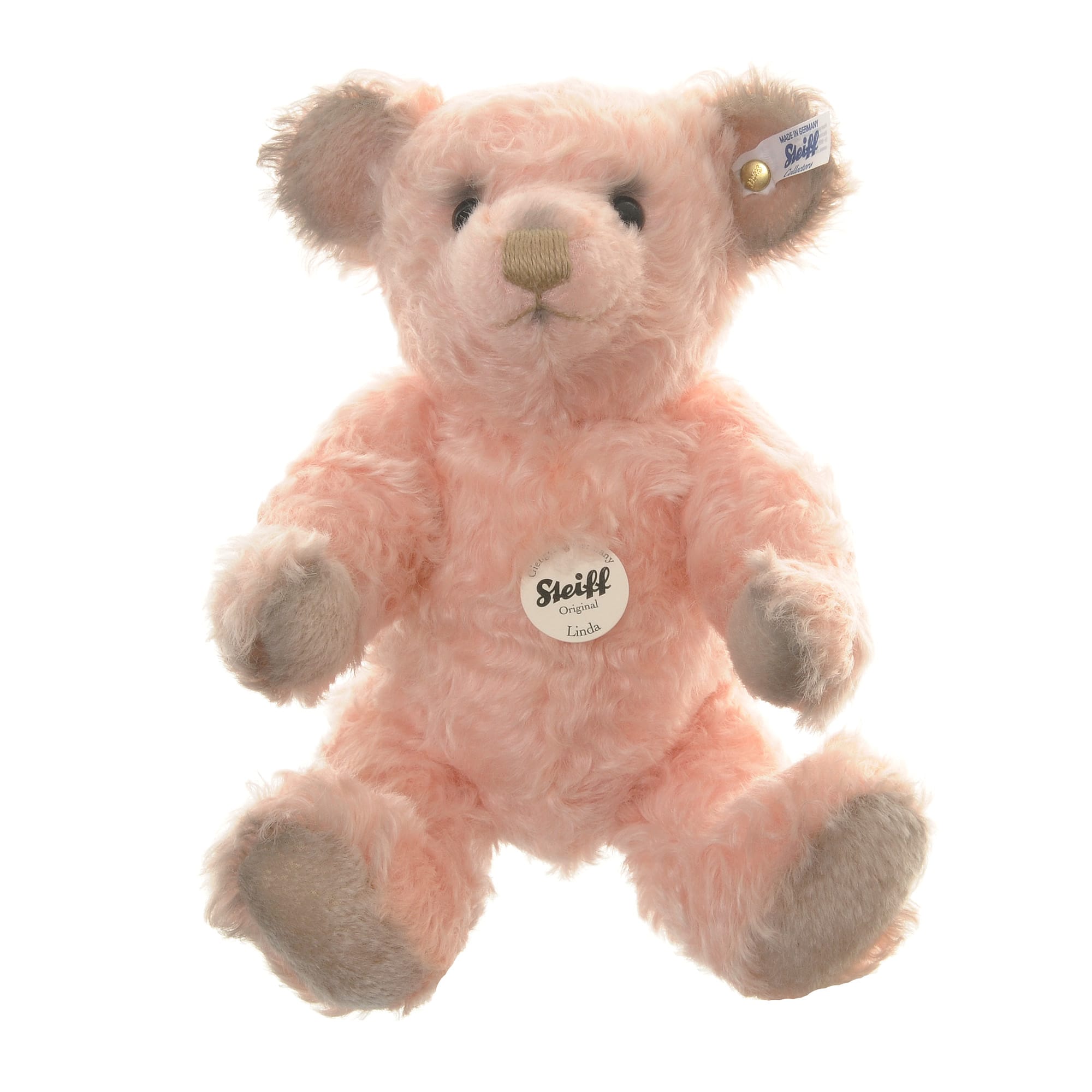 Steiff 000331 Classic Teddy Bear Linda with Free Steiff GIFT Box