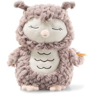 Steiff Soft Cuddly Friends Ollie Owl - Rose Brown - 23 cm