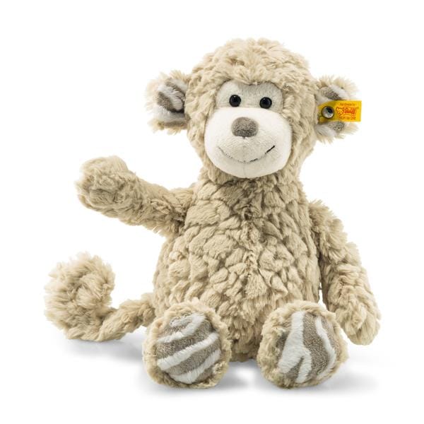 Steiff Bingo monkey, beige, 30 cm, with FREE STEIFF CARRIER BAG