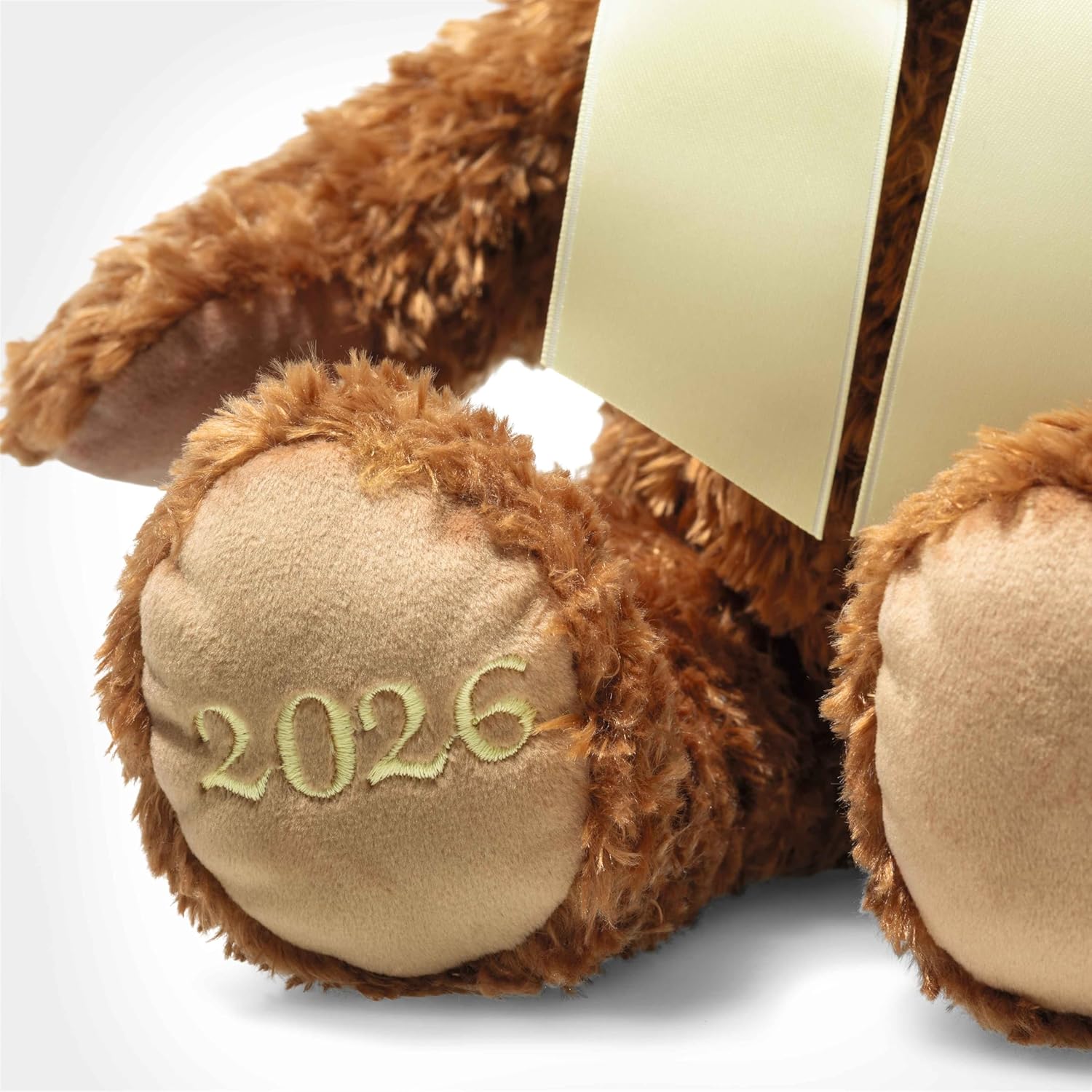 Steiff Annual 2026 Cosy Year Bear -Very Soft Plush 34cm Ring in the New Year - Image 2
