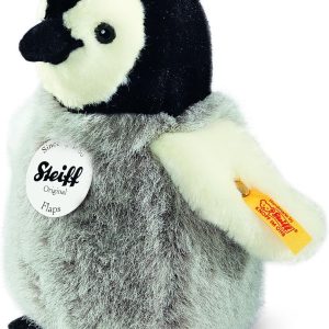 Steiff Flaps Penguin (Black/ White/ Grey),  16 cm