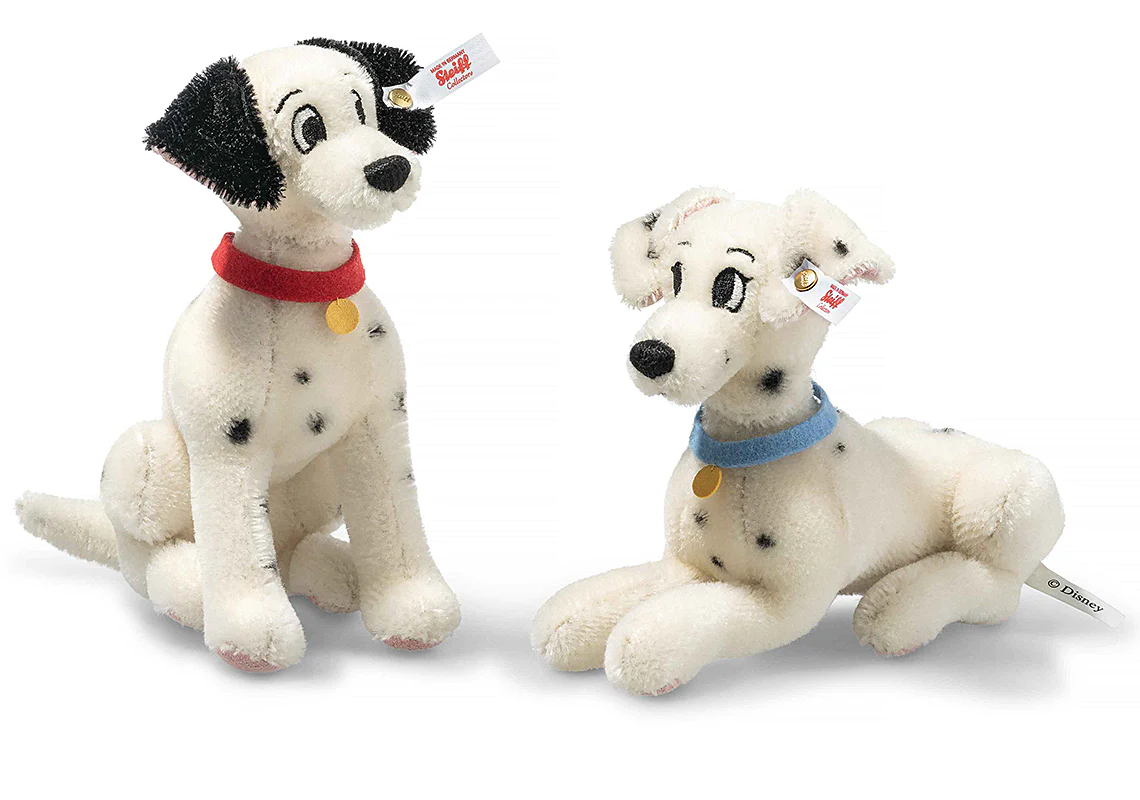 Disney 101 Dalmatians set by Steiff - 17cm & 18cm