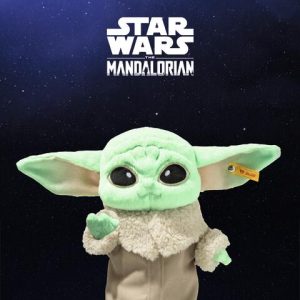 Steiff Grogu Star Wars (FREE Gift box worth £13.00) 25cm Green Plush New Limited Run
