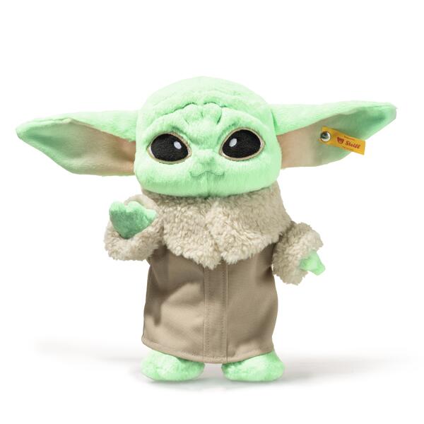 Steiff Grogu Star Wars (FREE Gift box worth £13.00) 25cm Green Plush New Limited Run - Image 8