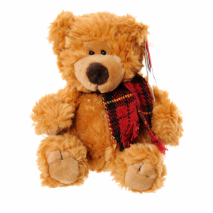 Golden Russ Cracker teddy bear