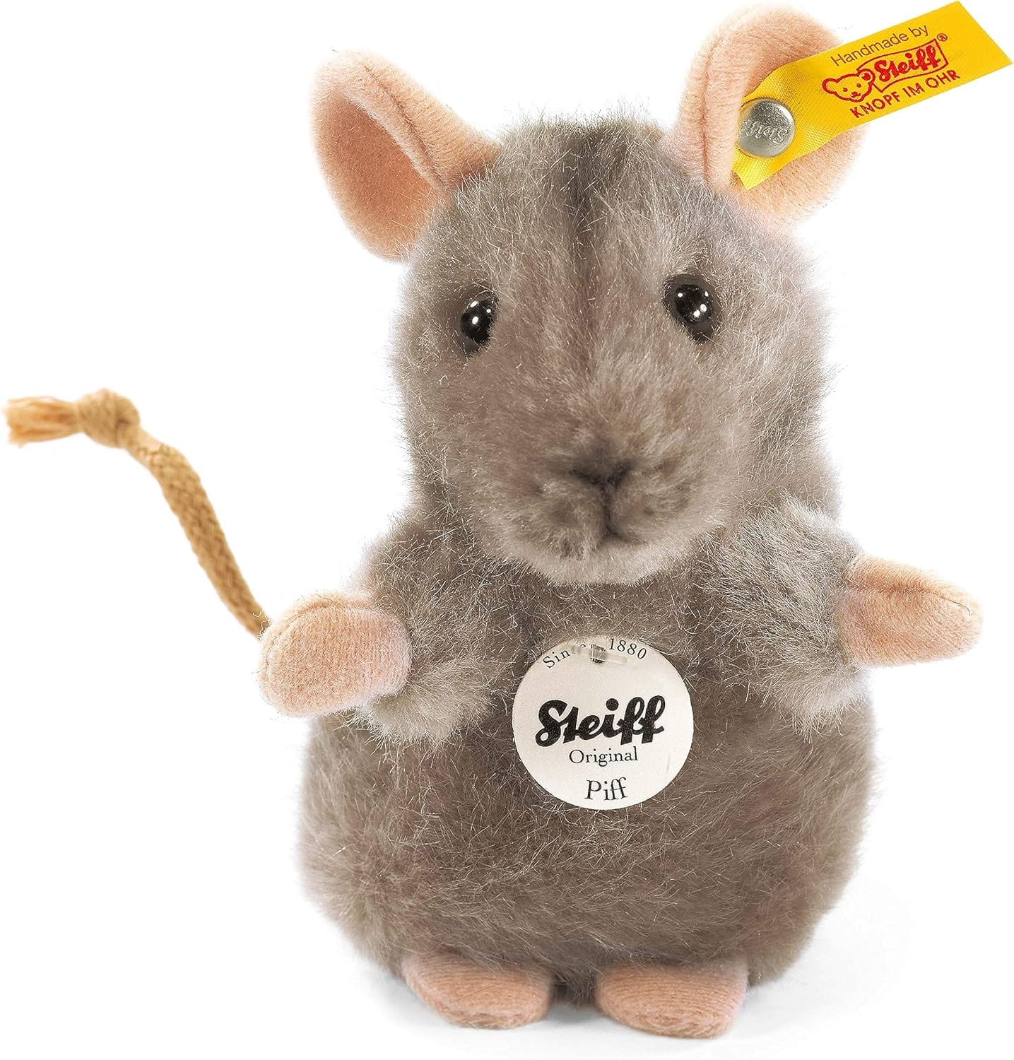 Steiff Piff Mouse 056222 new with Free Steiff Carrier Bag