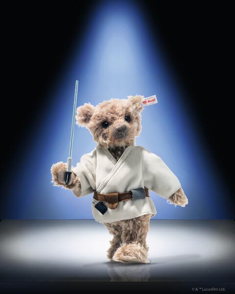 Star Wars Luke Skywalker Teddy bear Limited Edition only one available Limit Sold out - Image 8