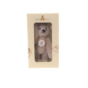 Steiff Club Grey Mohair Jointed Club Bear 2005 7cm. Retired and Rare