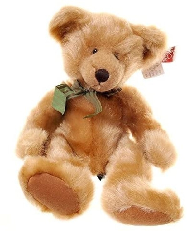 Russ Barrington Bear Silky soft plush 10 inches Retired