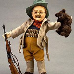 R.JOHN WRIGHT Teddy Roosevelt - Mississippi Bear Hunt